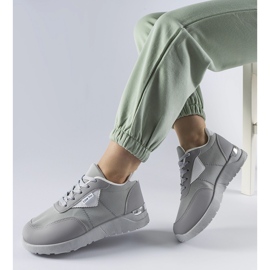 Deportivas de tela gris de Geraldino 1