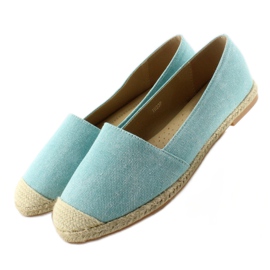 Alpargatas con puntera de lino JH23P L. Azul 6