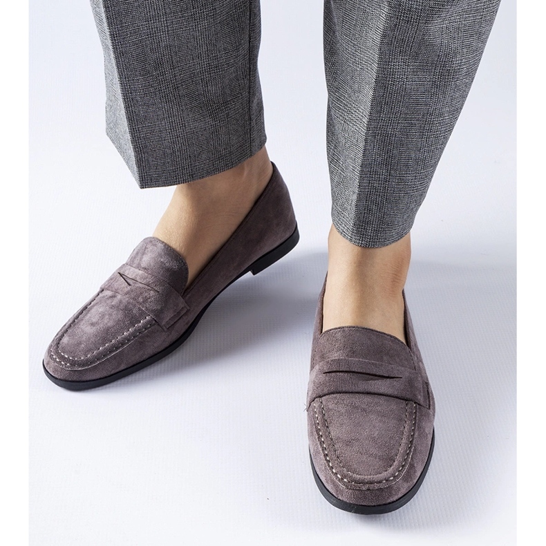 Mocasines Medford eco-ante gris oscuro 1