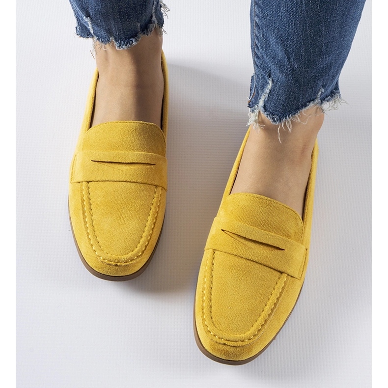 Mocasines Medford eco-ante amarillo 1