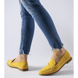 Mocasines Medford eco-ante amarillo 2