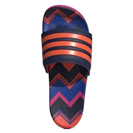 Chanclas Adidas Adilette Comfort W IF7392 azul 2