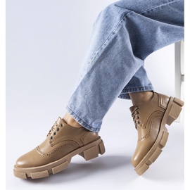 Zapatos con cordones Piazzetta marrón 3