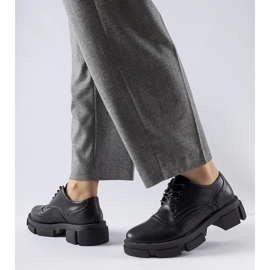 Zapatos Piazzetta negros con cordones 1