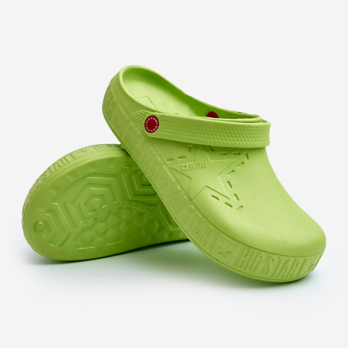 Chanclas Ligeras para Hombre Crocs Big Star II175005 Verde 2