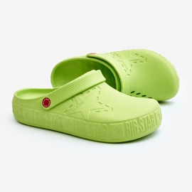 Chanclas Ligeras para Hombre Crocs Big Star II175005 Verde 3