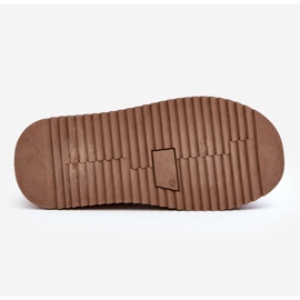 Pantuflas Sylva Beige con Suela Gruesa de Ante Ecológico 4