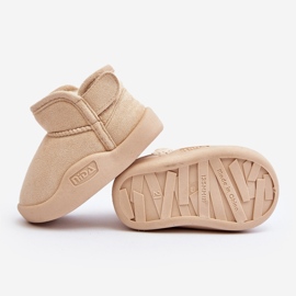 Botas de Nieve Infantil Forradas con Pelo Beige, Benigna 6