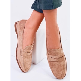 Mocasines de mujer Dorry Caqui beige 1 Mocasines de mujer Dorry Caqui beige 1