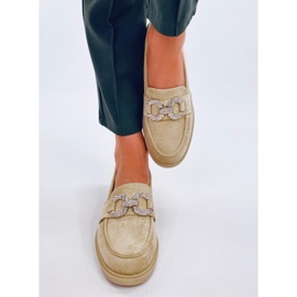 Mocasines clásicos de ante Daimer Verde 1