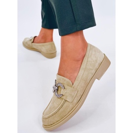 Mocasines clásicos de ante Daimer Verde 4