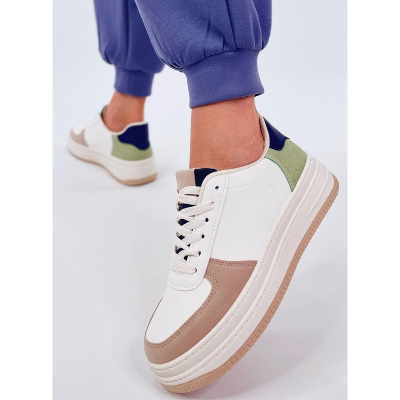 Zapatillas de mujer Everss Caqui beige 1