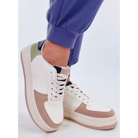 Zapatillas de mujer Everss Caqui beige 4