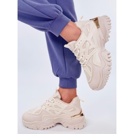 Deportivas mujer Jonath Beige 3