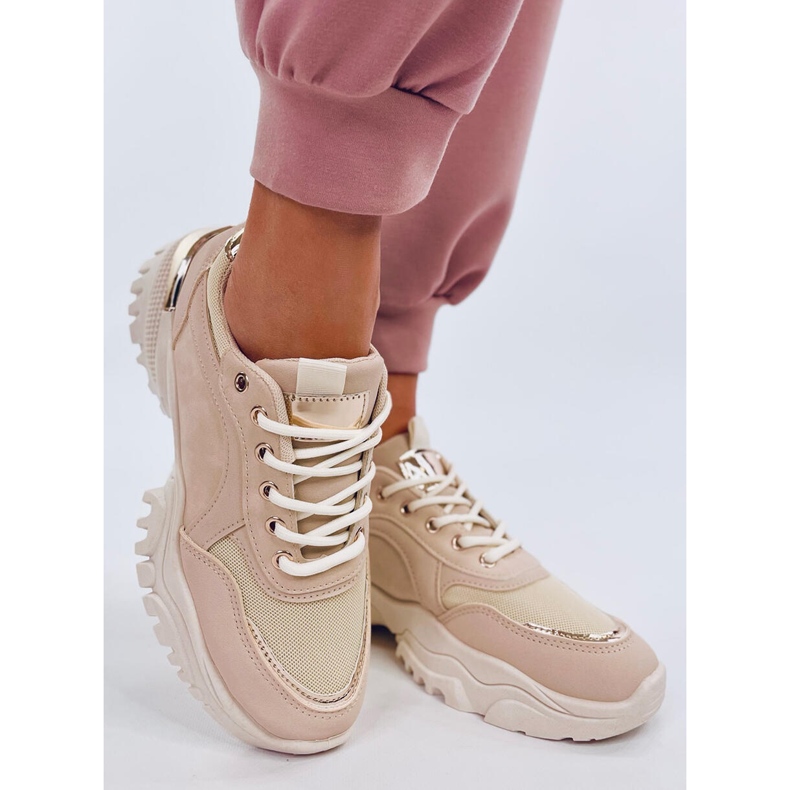 Zapatillas deportivas Fleis Beige mujer 2 Zapatillas deportivas Fleis Beige mujer 2