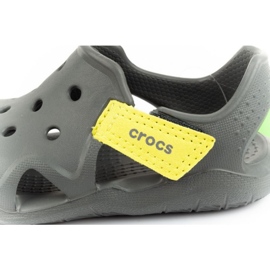 Sandalias Crocs Swiftwater Jr 204021-08I verde 1