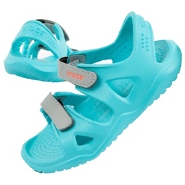Sandalias Crocs Swiftwater Jr 204988-40M azul 1