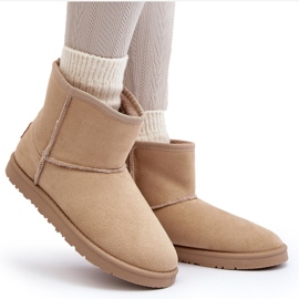 Botas de nieve Cross Jeans para mujer MM2R4023C Beige 11