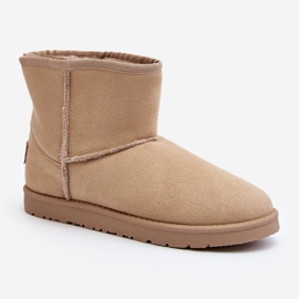 Botas de nieve Cross Jeans para mujer MM2R4023C Beige 3