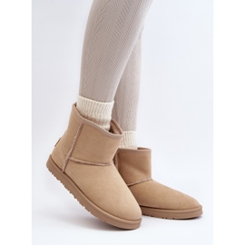 Botas de nieve Cross Jeans para mujer MM2R4023C Beige 4