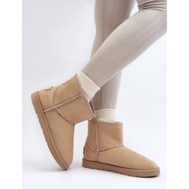 Botas de nieve Cross Jeans para mujer MM2R4023C Beige 5