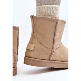 Botas de nieve Cross Jeans para mujer MM2R4023C Beige 9