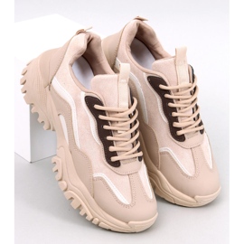 Deportivas de mujer Lammes Caqui beige 5