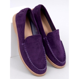 Mocasines suaves de mujer de Justt Purple violeta 5