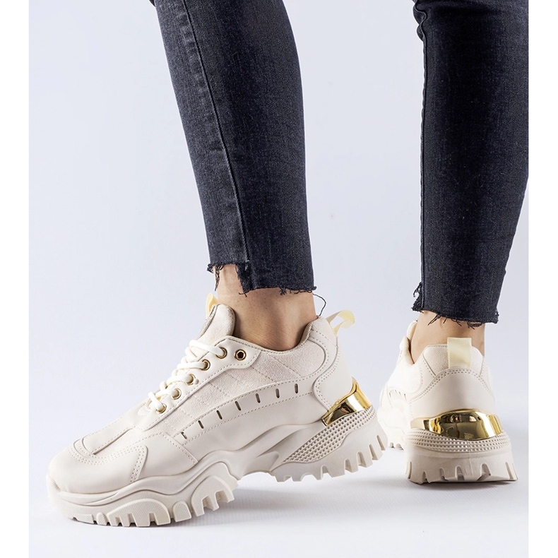 Deportivas Laudes beige 1