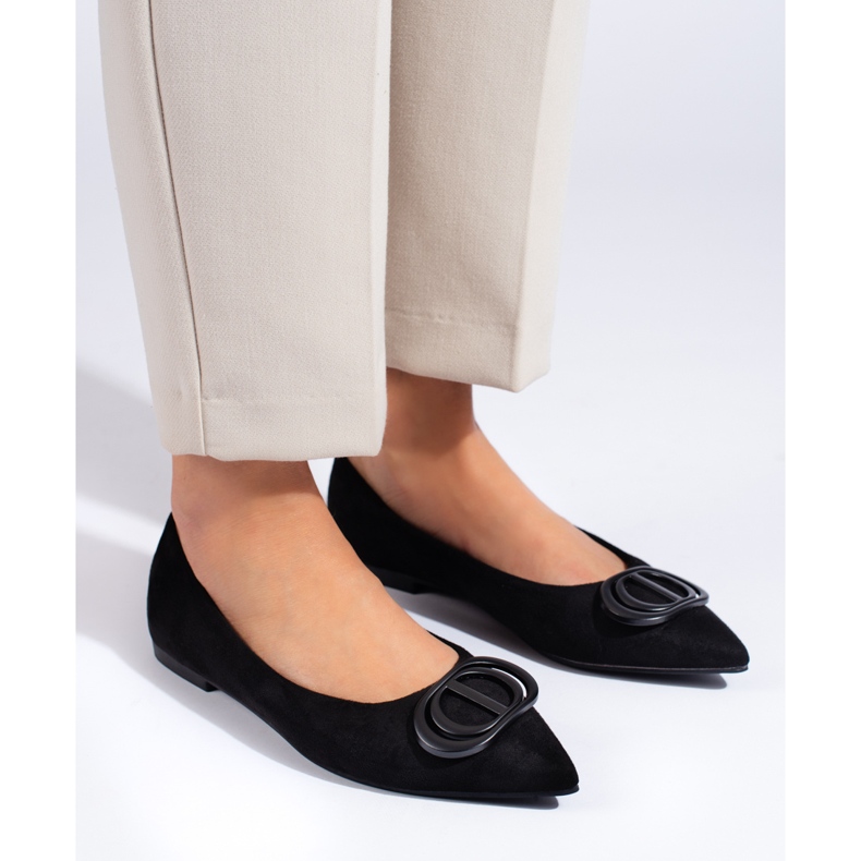 Seastar Bailarinas ante con adorno negro 1