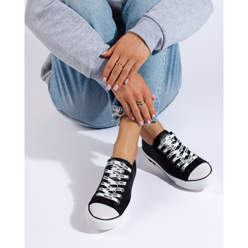 Zapatillas de mujer Big Star KK274096 negro 2