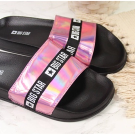Chanclas de playa mujer Holo rosa Big Star GG274A008 rosado 5