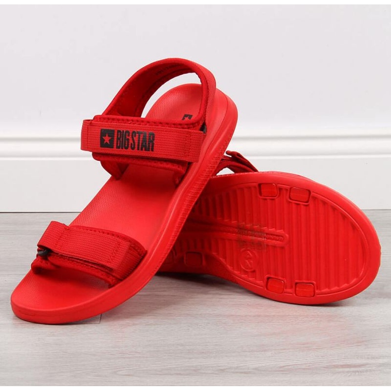 Sandalias Big Star W HH274A027 rojo 1