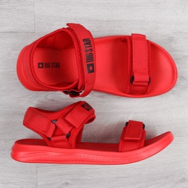 Sandalias Big Star W HH274A027 rojo 2