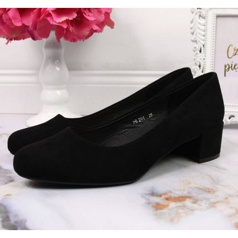 Salón Sergio Leone W SK354C de ante, negro 2