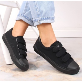 Zapatillas con velcro Big Star W INT1842D negro 1