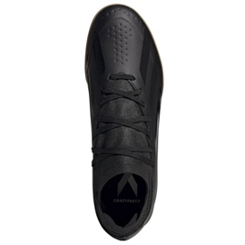 Zapatos de fútbol adidas X Crazyfast.3 In M ID9343 negro 2