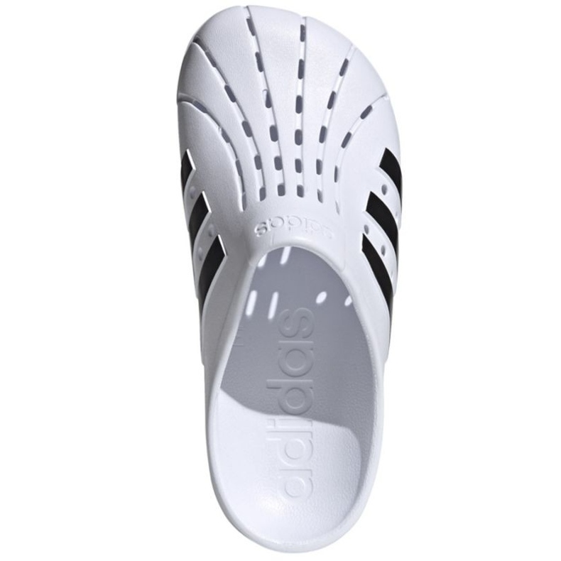 Chanclas deportivas Adidas Adilette Clog FY8970 espuma blanca blanco 2