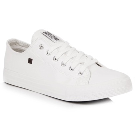 Deportivas blancas de ecopiel para hombre Big Star V174347 blanco 2