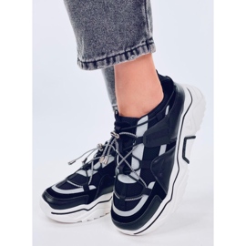 Zapatillas negras Amica negro 4