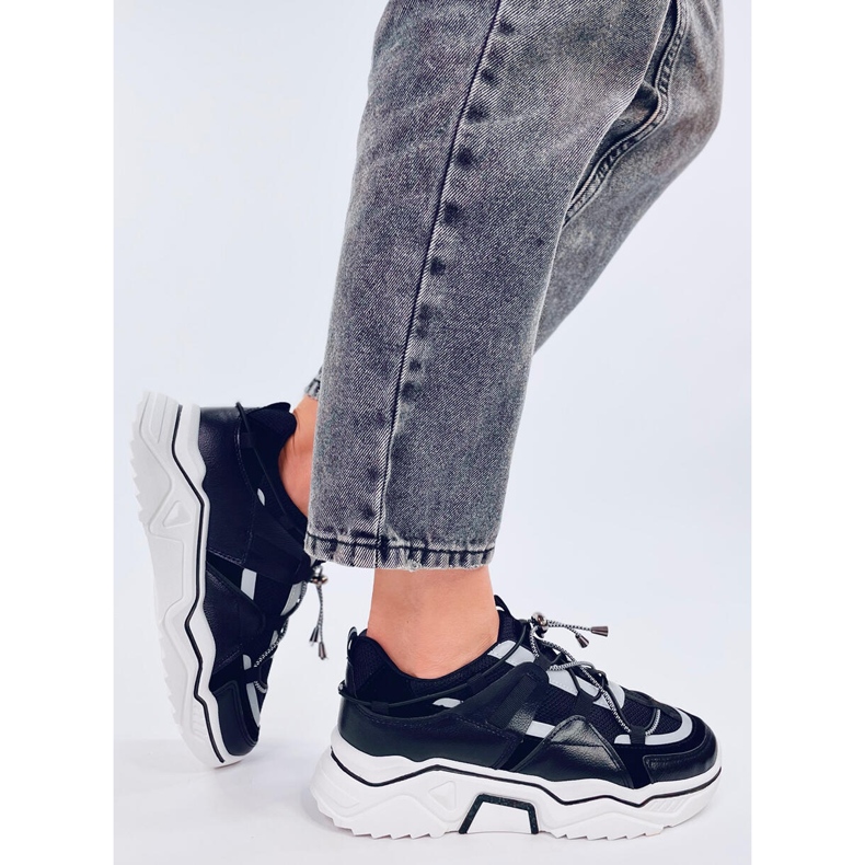 Zapatillas negras Amica negro 2