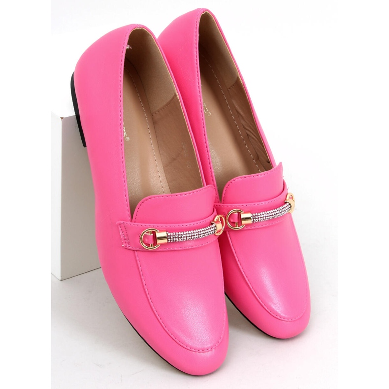 Mocasines de mujer Gessa Fucsia rosa 1