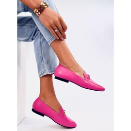 Mocasines de mujer Gessa Fucsia rosado 5