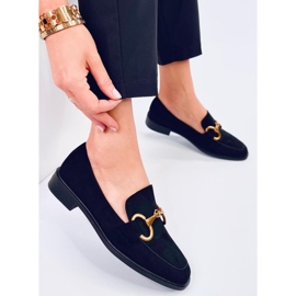 Mocasines mujer Linda Negro 5