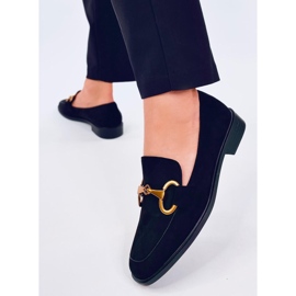 Mocasines mujer Linda Negro 3