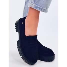 Mocasines con plataforma de Chandra Black negro 4