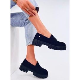 Mocasines con plataforma de Chandra Black negro 3