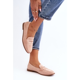 Mocasines Clásicos Mujer Rosa Olevin rosado 3