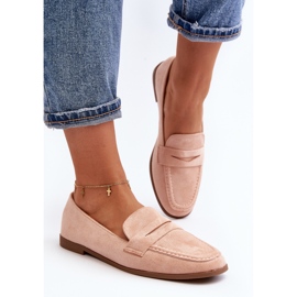 Mocasines Clásicos Mujer Rosa Olevin rosado 5