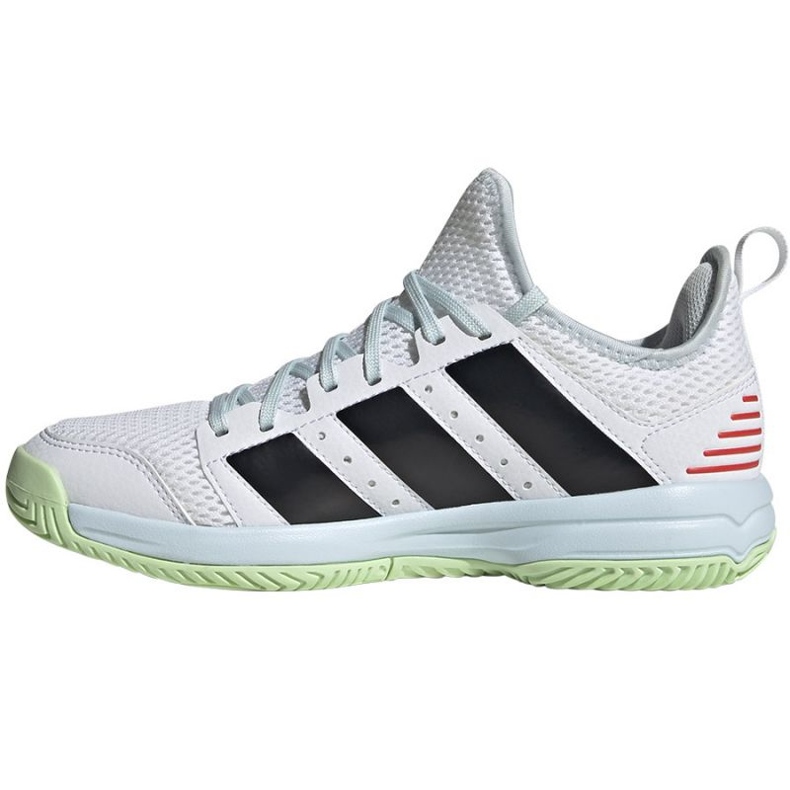 Zapatillas de balonmano Adidas Stabil Jr ID1137 blanco 1